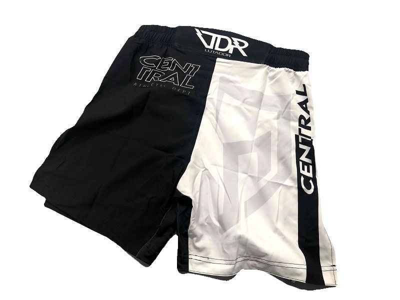 GRIT×LUTADOR × central ファイトショーツ 黒＆白