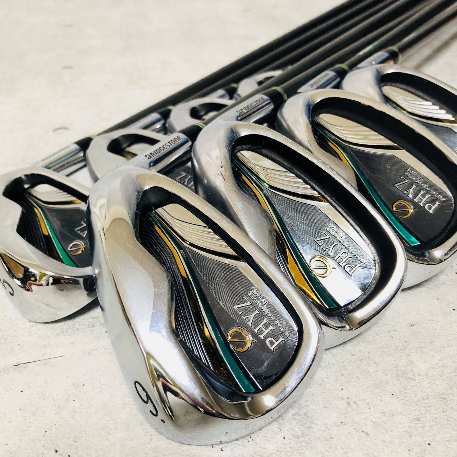 PHYZ 3番 5番 セット BRIDGESTONE ブリヂストン PHYZ ファイズ 8本 メンズ ゴルフ クラブ