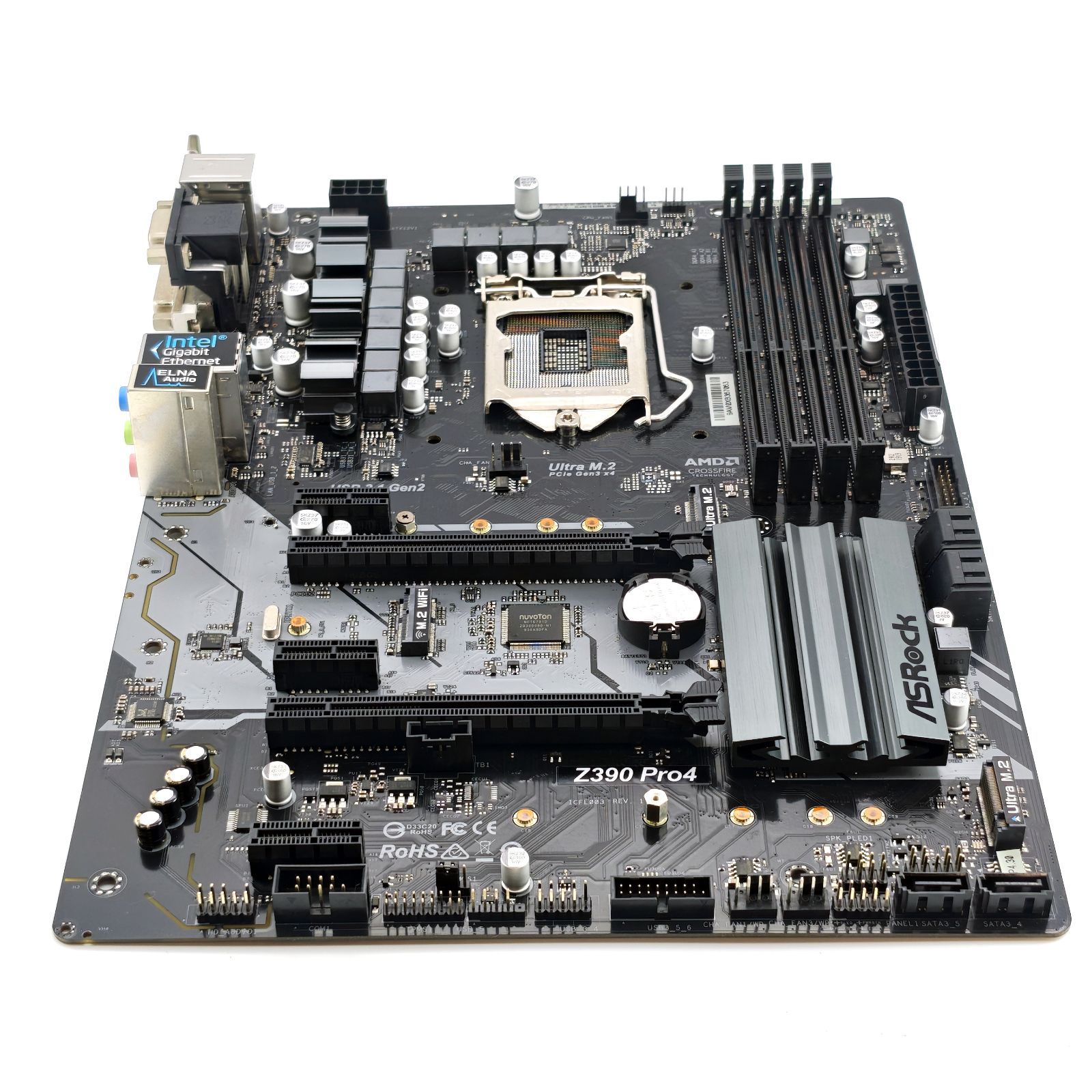 【現状品】ASRock/Z390 Pro4/LGA1151/DDR4/ATX/マザーボード/Intel Core i5 CPUセット ④ Z390 Pro4 | ASRock(アスロック) LGA1151 Intel Z390 ATX マザーボード
