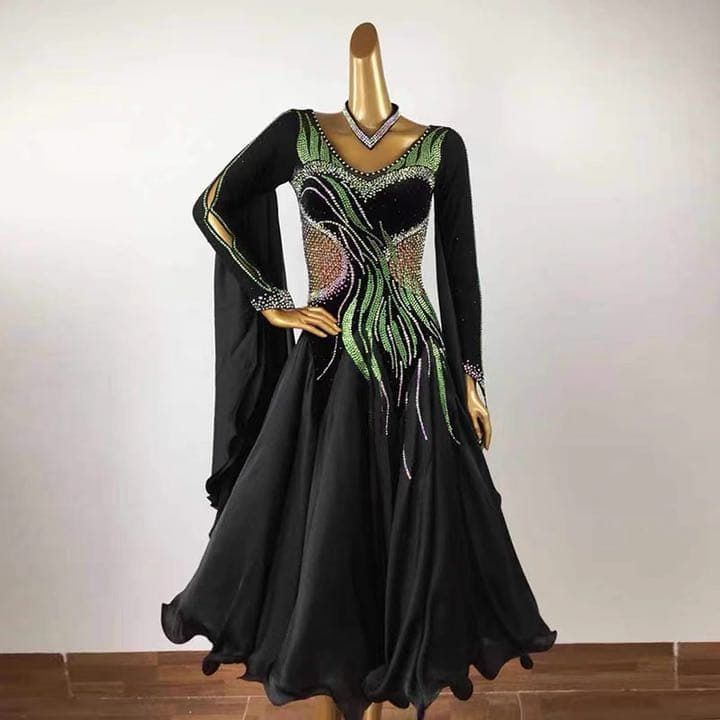 新品 社交ダンス 競技用、練習用、日常用 社交ダンス衣装　ダンスドレス　ダンスウェア　ダンス　ドレス　