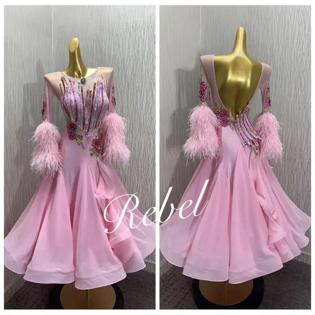 新品 社交ダンス 競技用、練習用、日常用 社交ダンス衣装　　ダンスドレス　ダンスウェア　衣装　ダンス衣装
