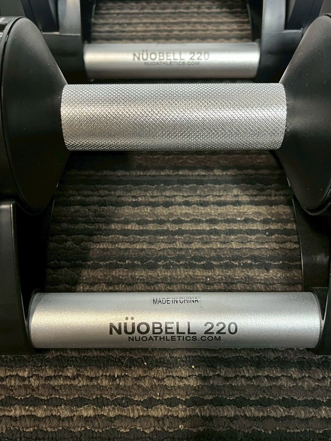 宮城発】美品・ほぼ未使用 NUOBELL 220 可変式ダンベル 2個セット