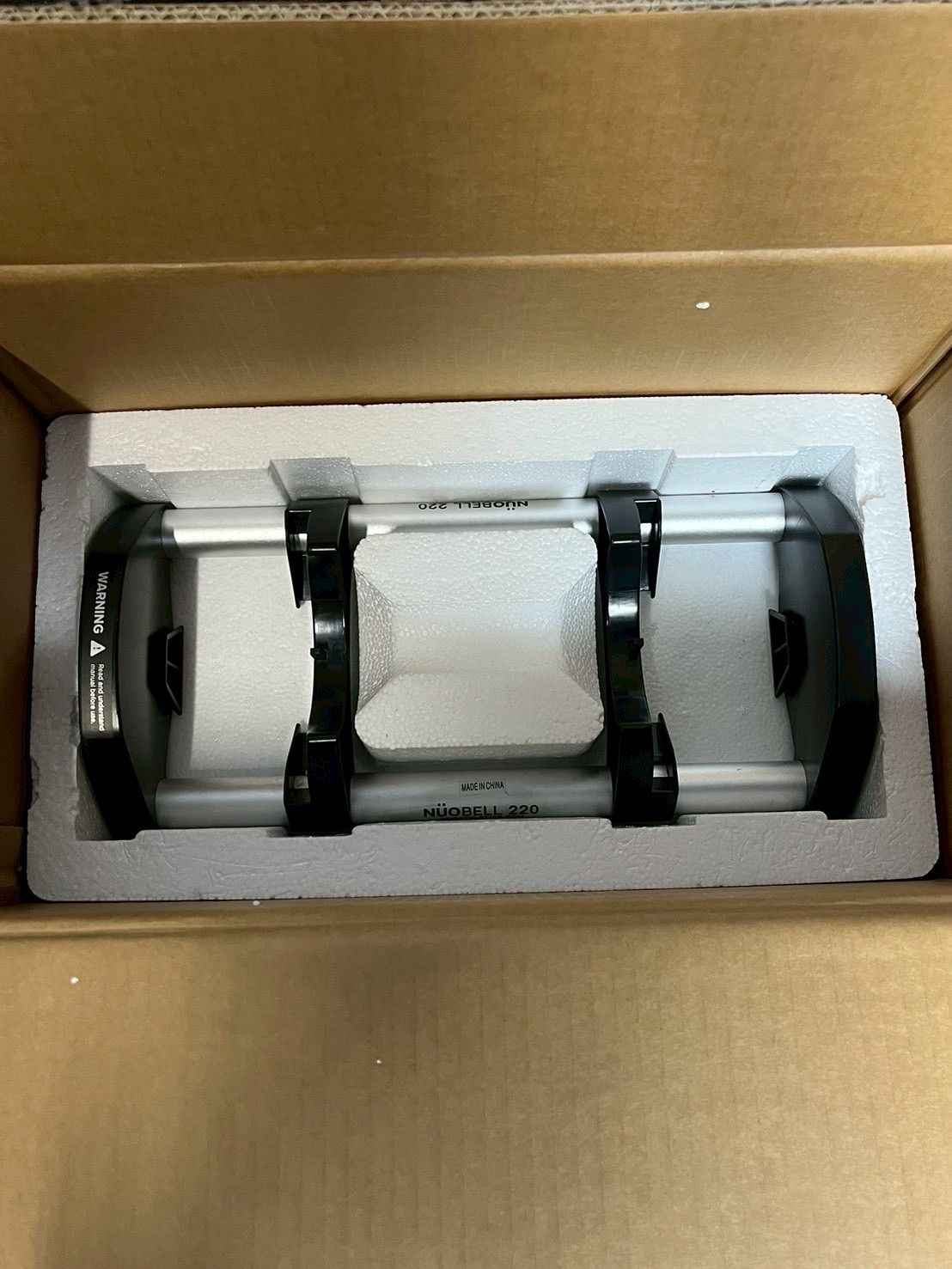 宮城発】美品・ほぼ未使用 NUOBELL 220 可変式ダンベル 2個セット