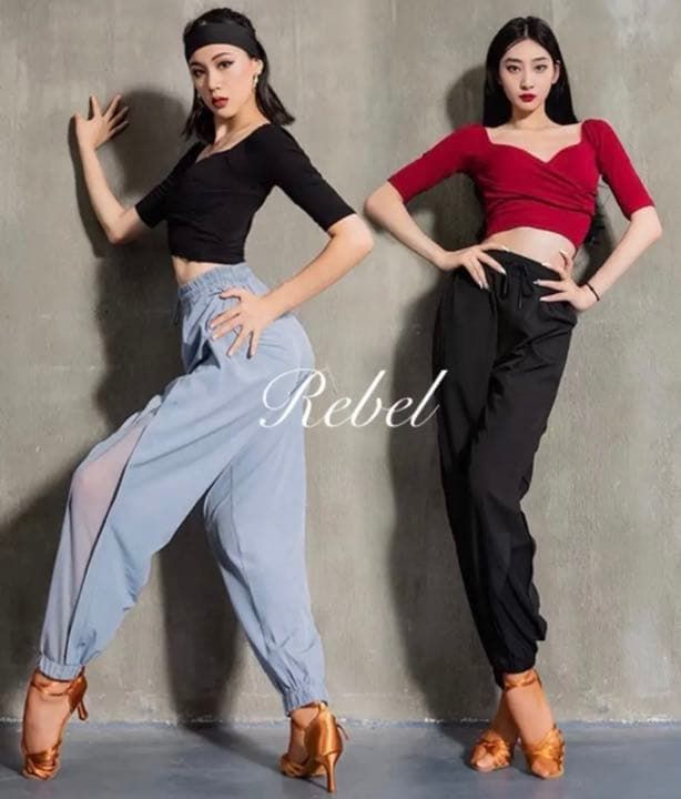 新品 未使用 社交ダンス 競技用、練習用、日常用 社交ダンス衣装　ダンスドレス　ダンスパンツ　レディースダンスウェア　バレエ