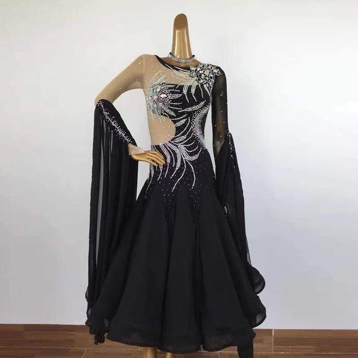 新品 未使用 社交ダンス 競技用、練習用、日常用 社交ダンス衣装　ダンスドレス　ダンスウェア　ダンス　ドレス　