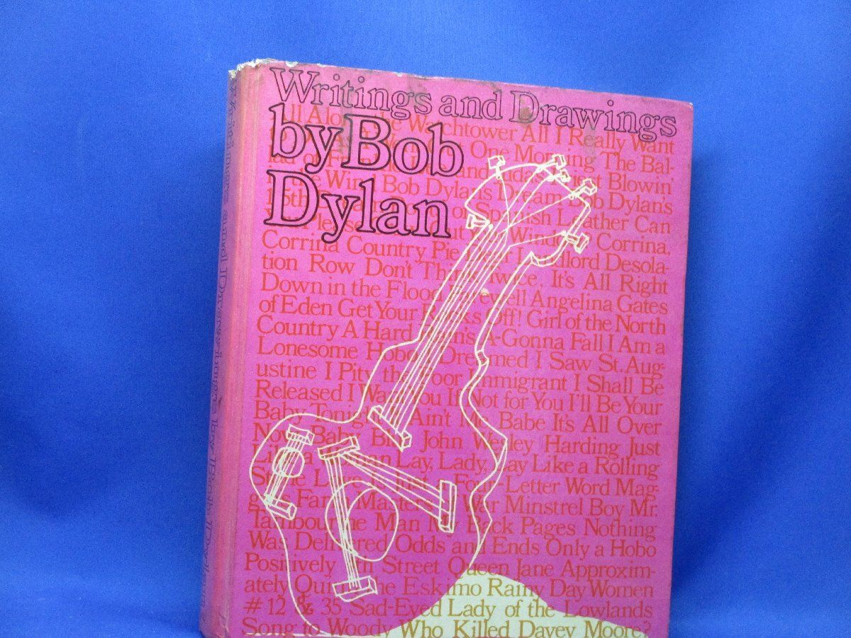 BOB DYLAN-WRITINGS AND DRAWINGS BY BOB DYLAN-1973 FIRST EDITION　洋書　ボブディラン　40305