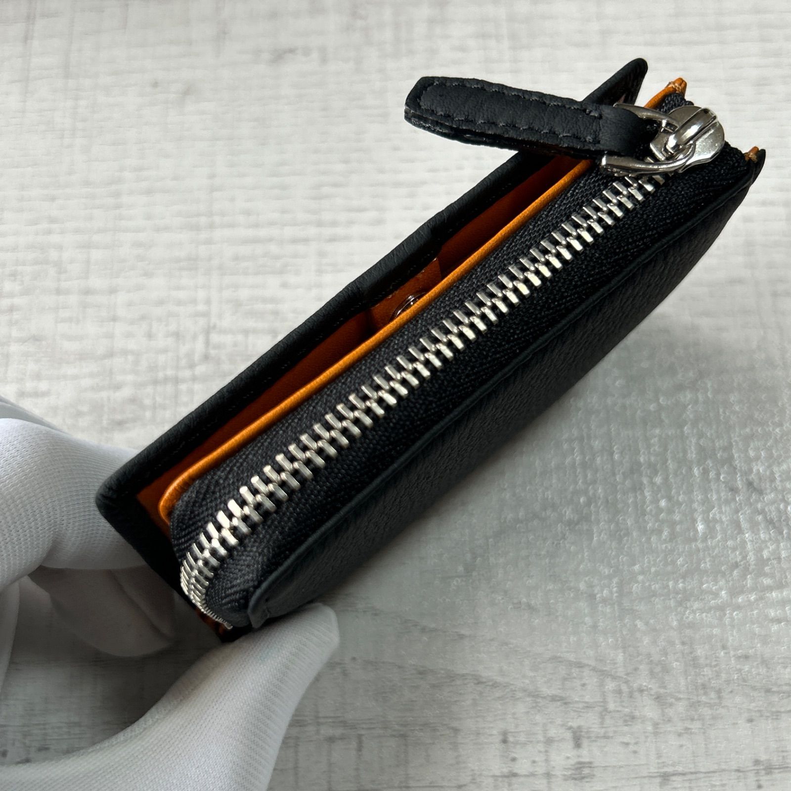 新品タグ付き】FUJITAKA ACCESSORIES パスポケット付き 小銭入れ