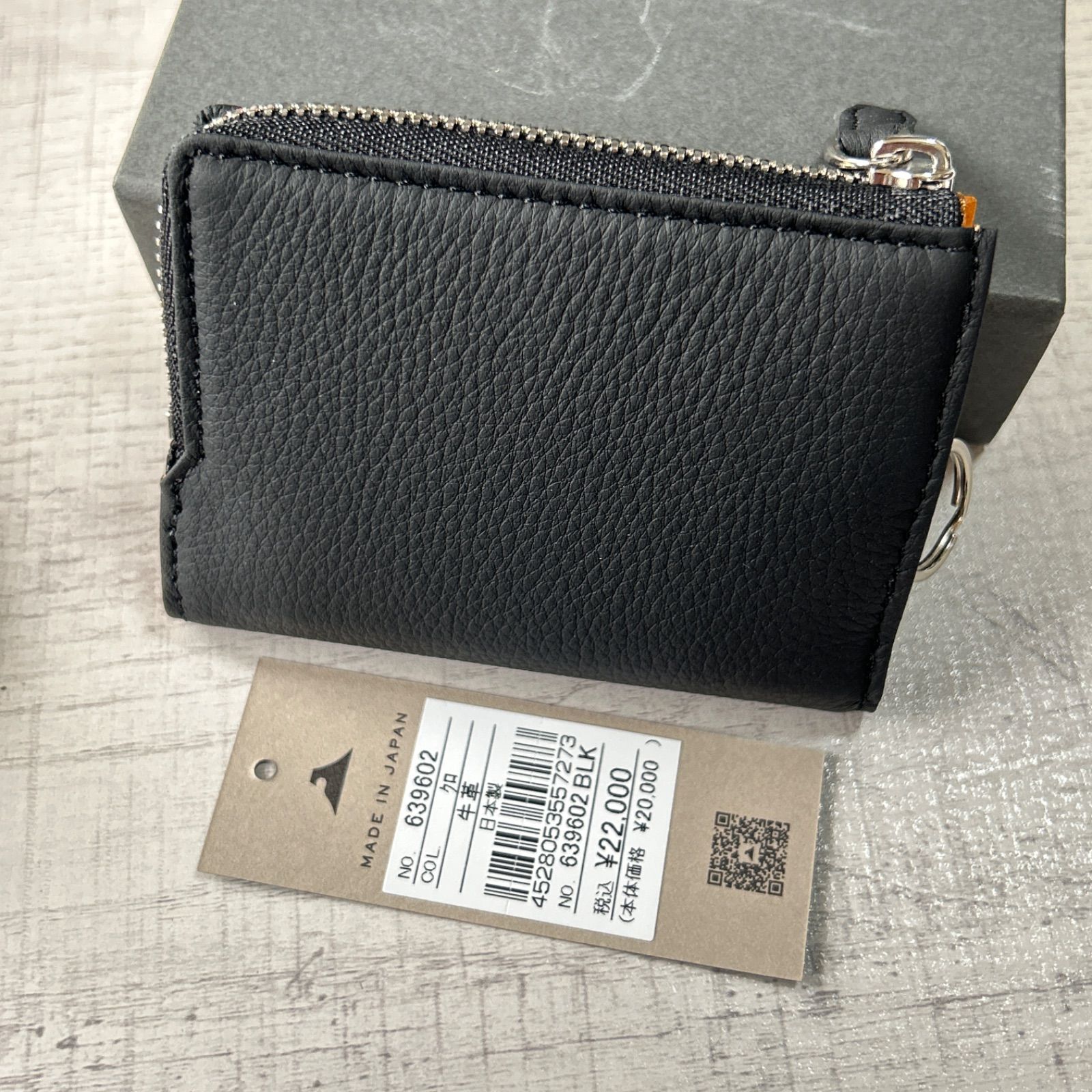 新品タグ付き】FUJITAKA ACCESSORIES パスポケット付き 小銭入れ