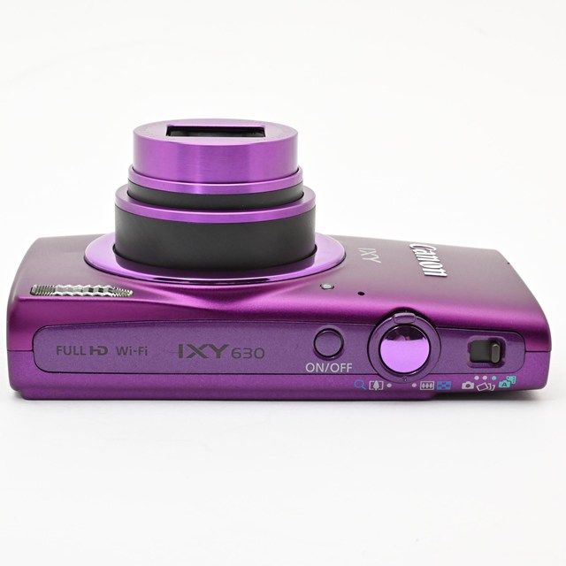 【美品】Canonコンパクトカメラ IXY 630 パープル　付属品・ケース付き CONTAX（コンタックス） Canon IXY 630 ピンク 良品 動作確認済み 1