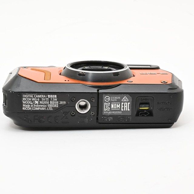 RICOH 防水 デジタルカメラ WG WG-6 ORANGE RICOH WG-6 レッド 防水デジタルカメラ リコー RICOH WG-6 [オレンジ