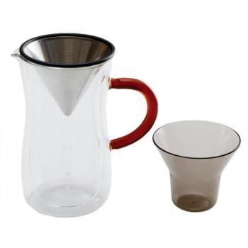 bonmac　ダブルウォールコーヒーカラフェセット 700ml 869837
