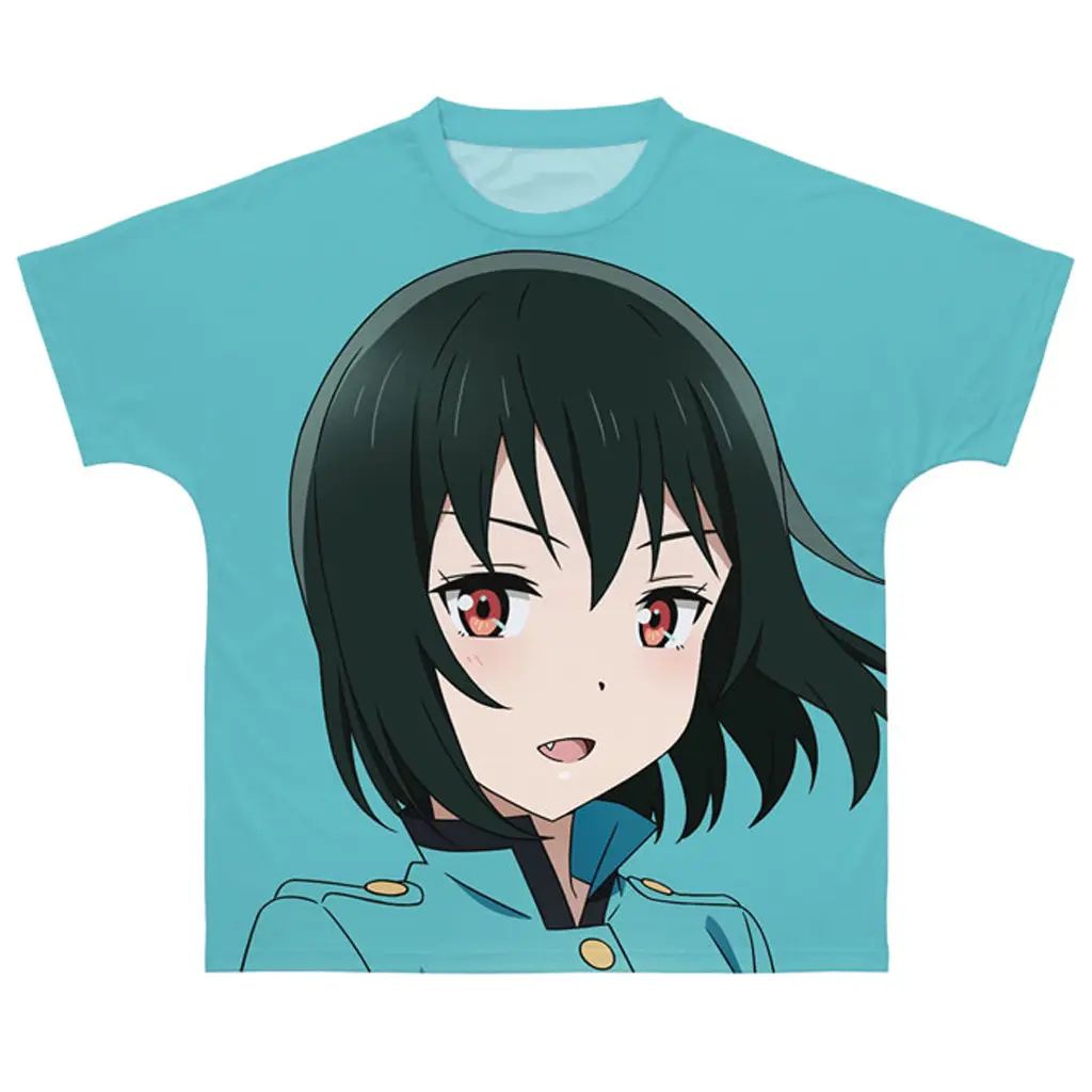 ラブライブ！ 三船栞子 ペイントTシャツ 未使用 中古】Tシャツ 三船栞子 描き下ろし 繚乱!ビクトリーロードver. フル