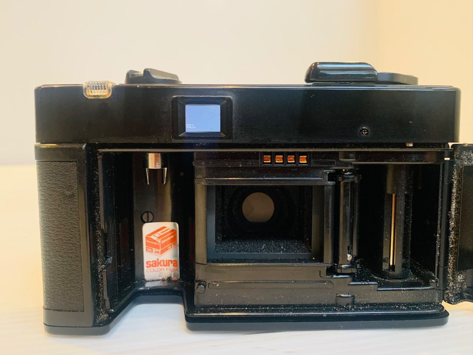 動作確認済み】フィルムカメラ Konica C35 EF D - メルカリ