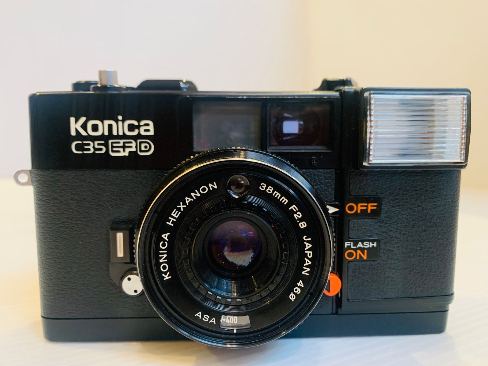 動作確認済み】フィルムカメラ Konica C35 EF D - メルカリ