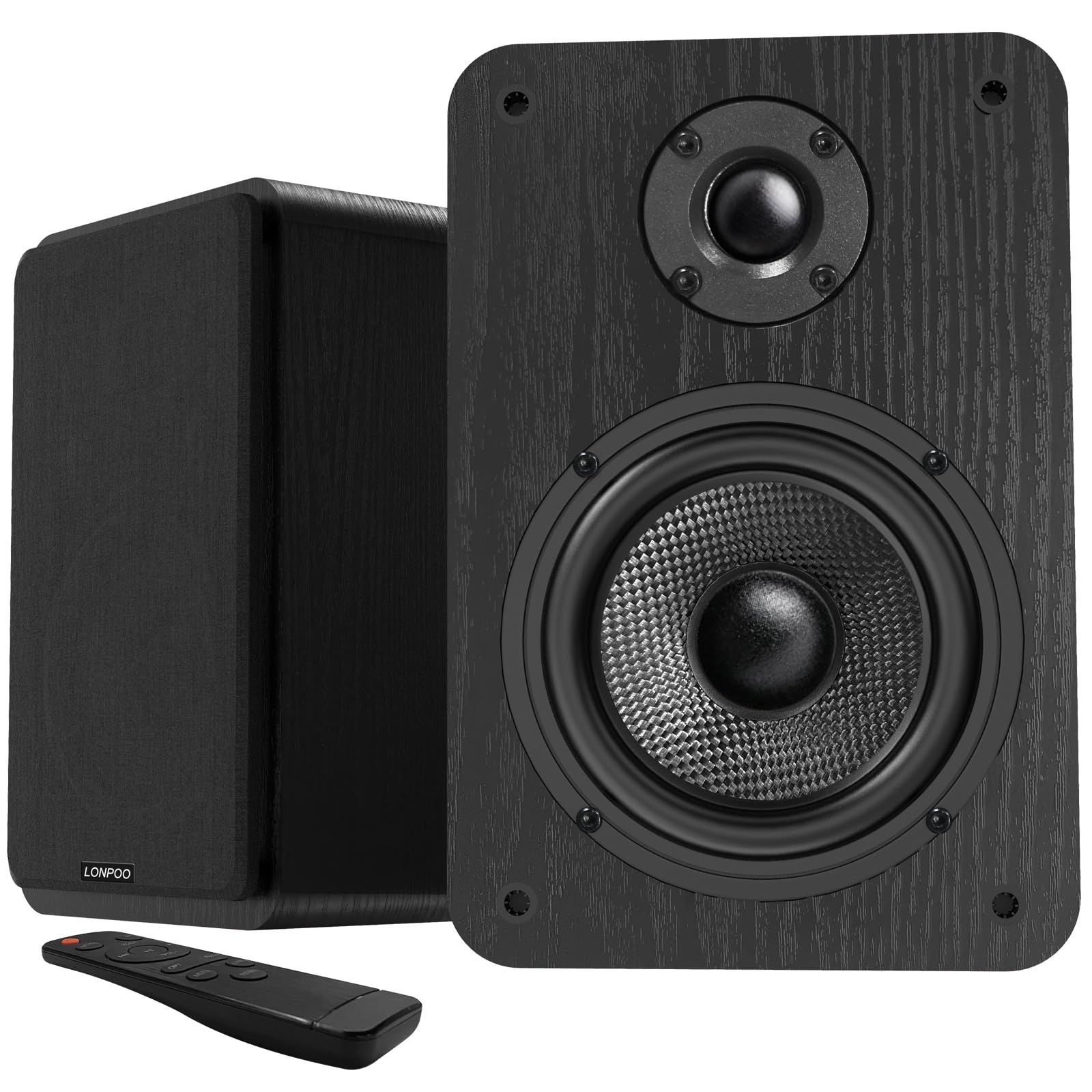 2台1組 60W 2ウェイブックシェルフスピーカー Bluetooth/光入力/RCA(L