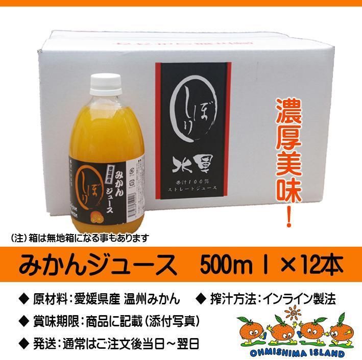 【まーねぇ】500ｍｌみかんジュース12本＊2箱　【２箱縛りでの発送】 まーねぇ様専用】500mlミカンジュース12本×2箱 2箱括り発送 【公式