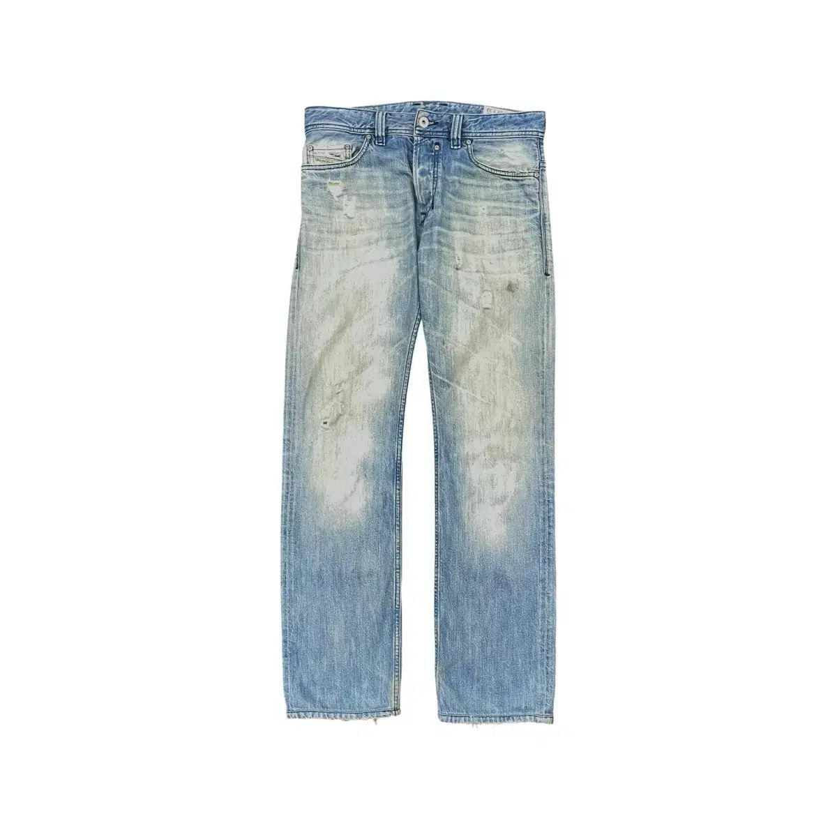 DIESEL 【美品】 W31／L30 SAFADO ストレート ダメージ 青 2026年最新 