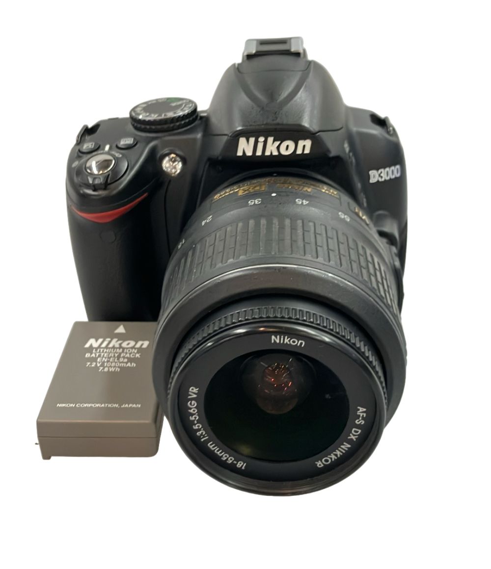 訳あり ニコン デジタル一眼レフカメラ D3000 レンズキット Nikon