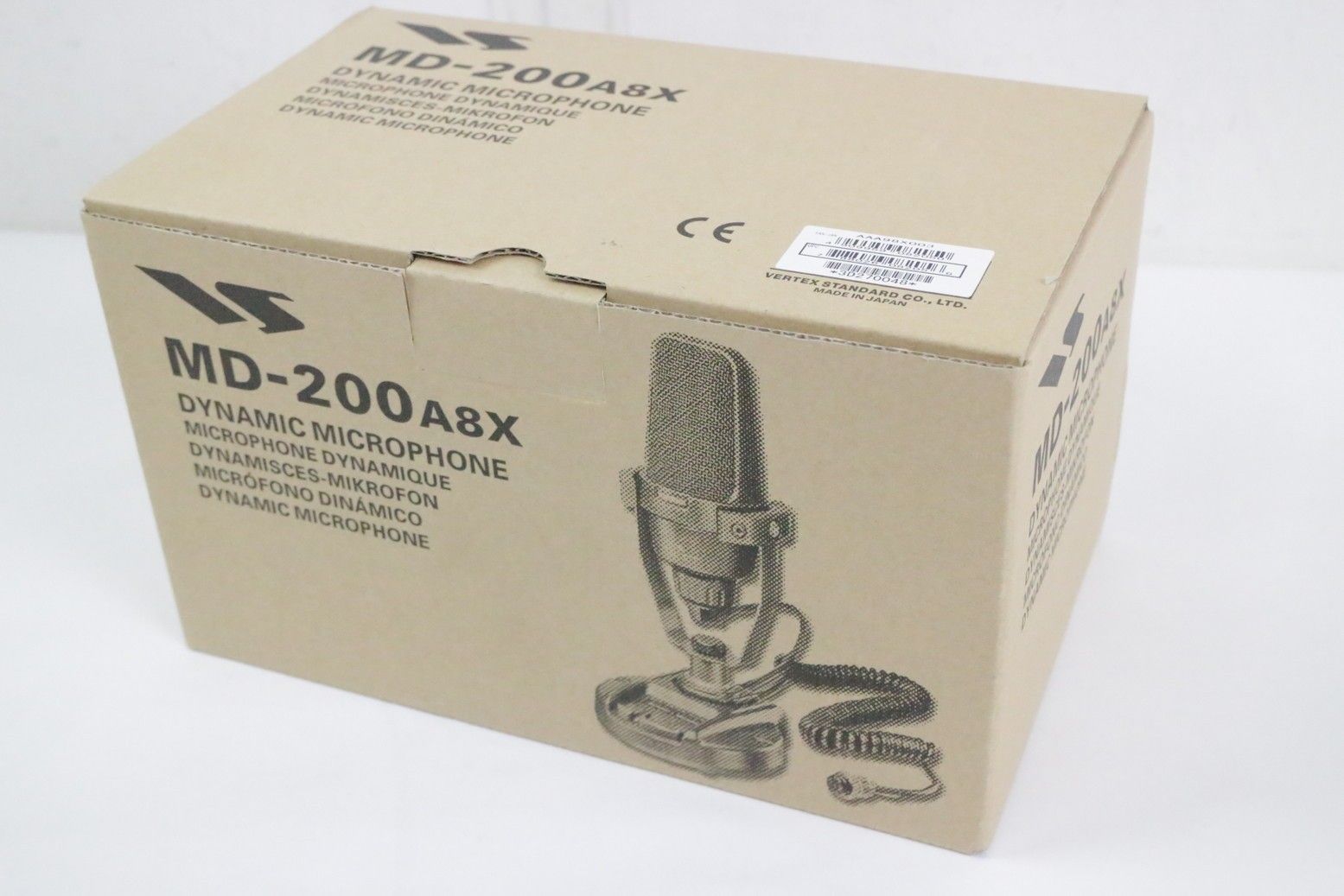 ヤエス ダイナミック マイクロフォン MD-200A8X スタンドマイク