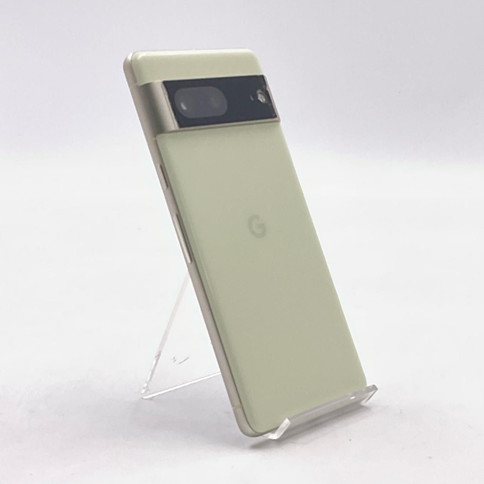 【美品】Google Pixel 7 128GB レモングラス SIMフリー Google Pixel 7 128GB au SIMフリー レモングラス【動作確認済