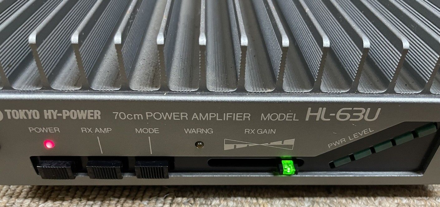 TOKYO HY-POWER HL-63U 東京ハイパワー 70cm パワーアンプ Amplifier