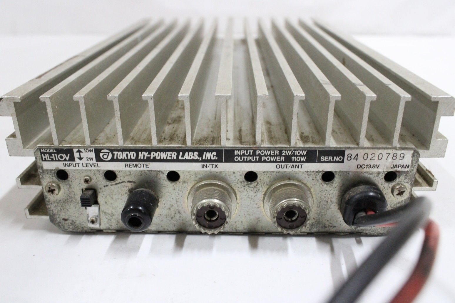 現状品 東京ハイパワー HL-110V パワーアンプ 2m オールモード