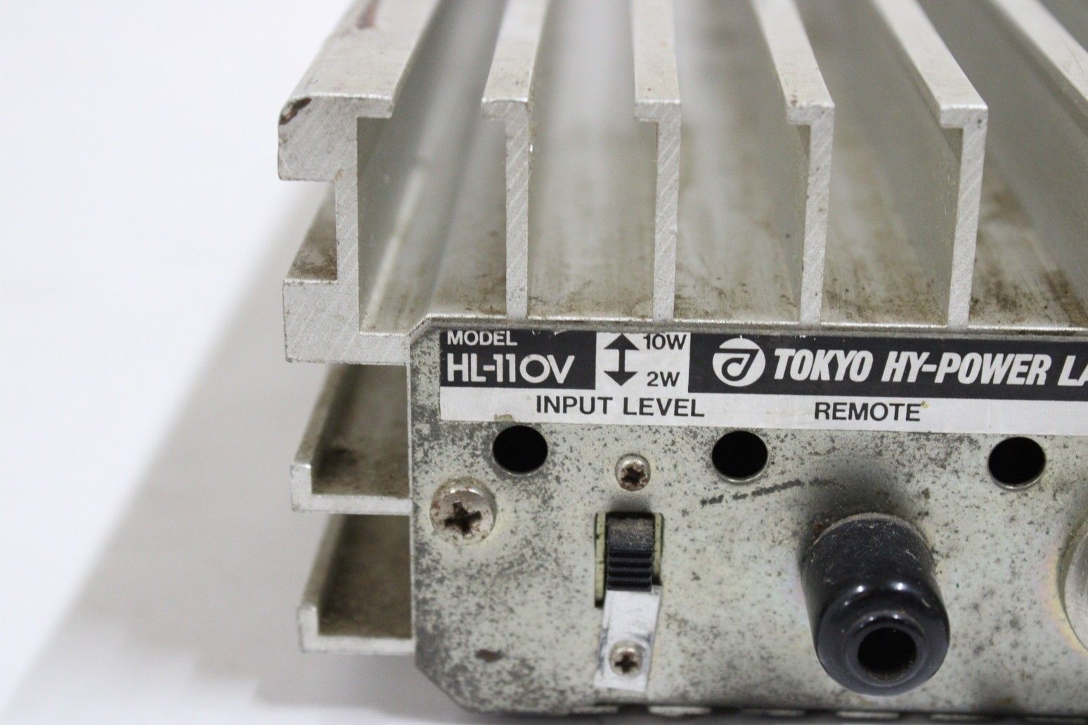 パワーアンプ TOKYO HY-POWER HL-110V　ジャンク品 現状品 東京ハイパワー HL-110V パワーアンプ 2m オールモード