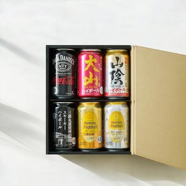ハイボール 飲み比べ ギフト セット Qセット ハイボール 6缶 350ml×6本