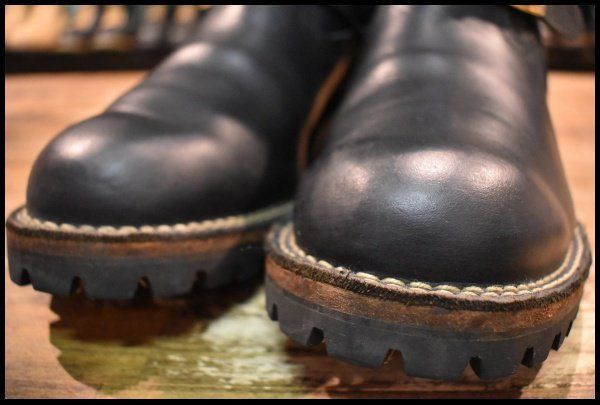 9.5EE 美品 18年】WESCO ウエスコ カスタムボス ブラック×ブラック