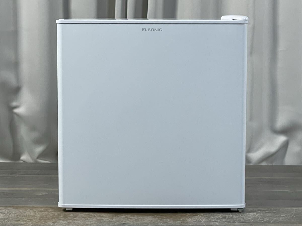 3894 ELSONIC 46L 右開き 1ドア コンパクト 冷蔵庫 EJ-R461 2023年製
