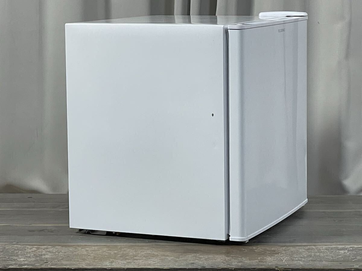 3894 ELSONIC 46L 右開き 1ドア コンパクト 冷蔵庫 EJ-R461 2023年製