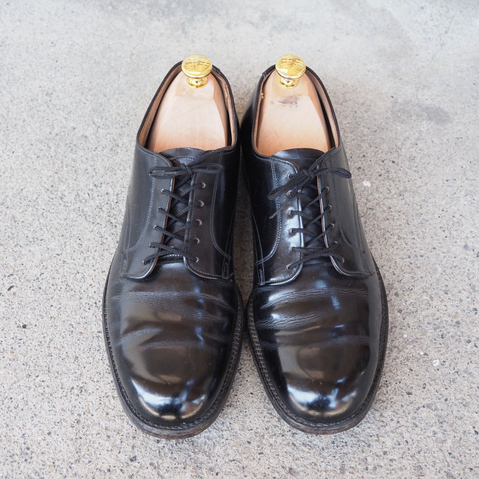 8R】67's U.S NAVY Leather Oxford Service Shoes GENESCO INC 26cm