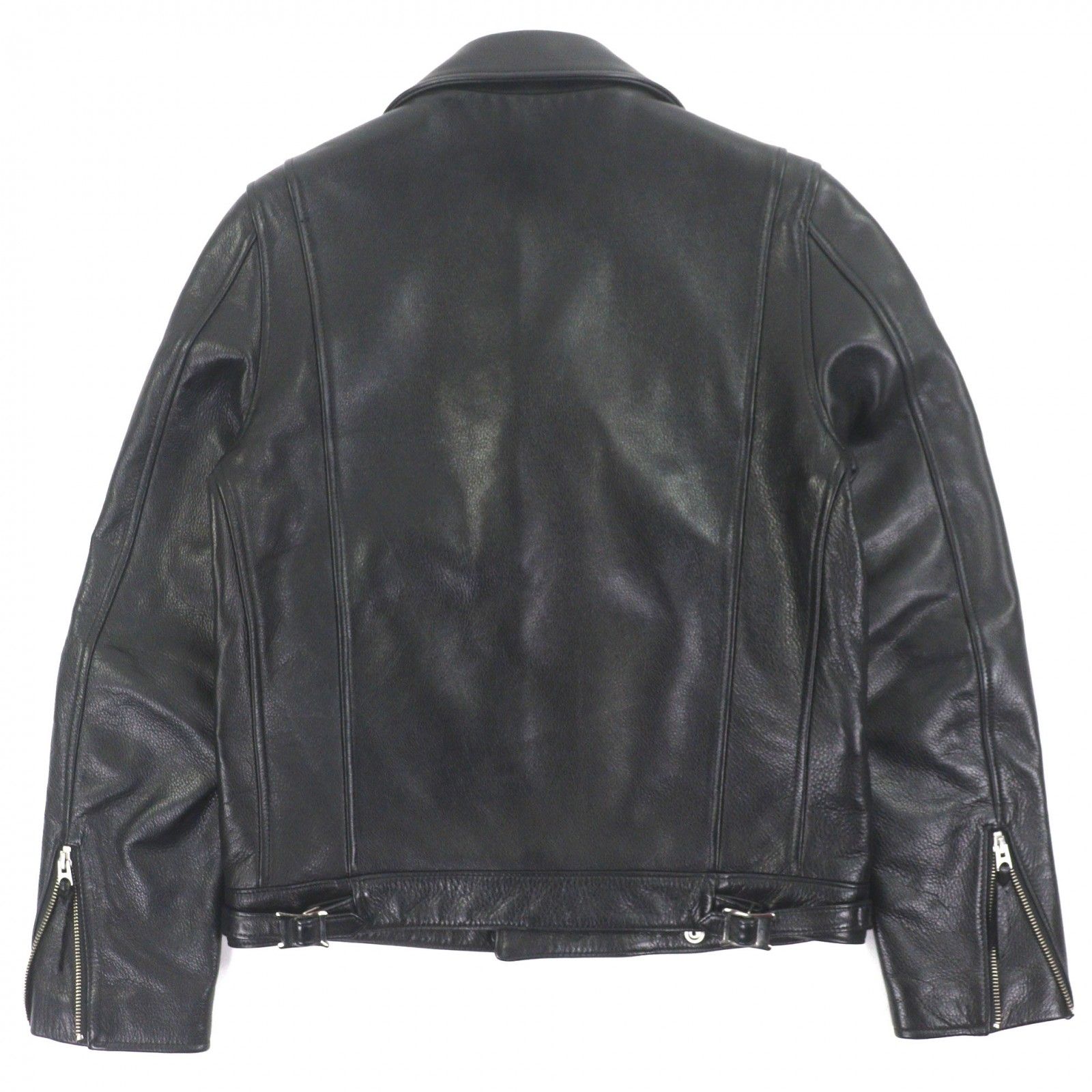 美品▽Y'2 LEATHER ワイツーレザー SR-39 牛革 ステアオイル ダブル