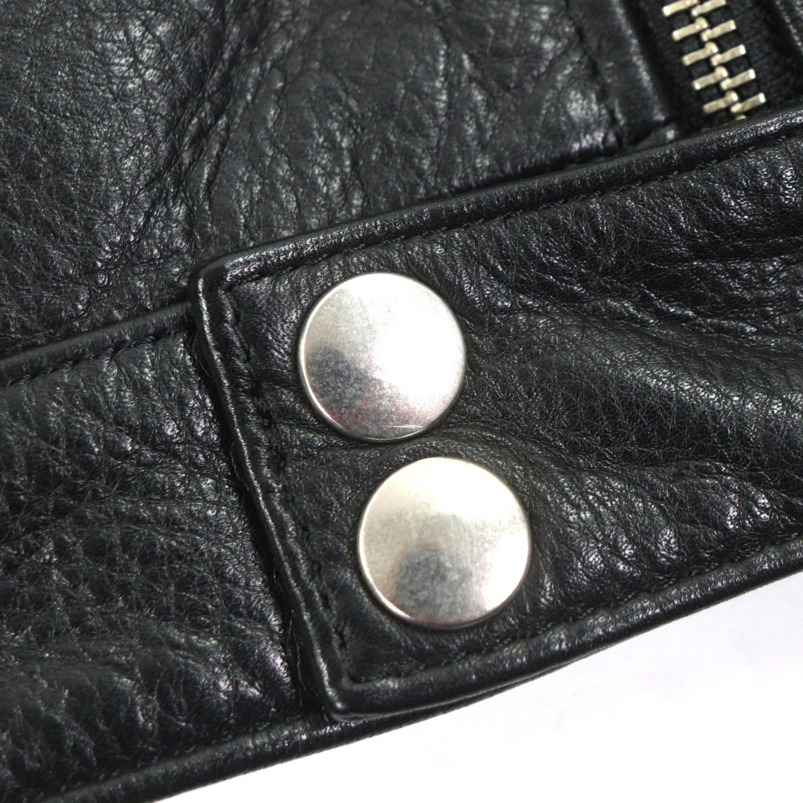 美品▽Y'2 LEATHER ワイツーレザー SR-39 牛革 ステアオイル ダブル