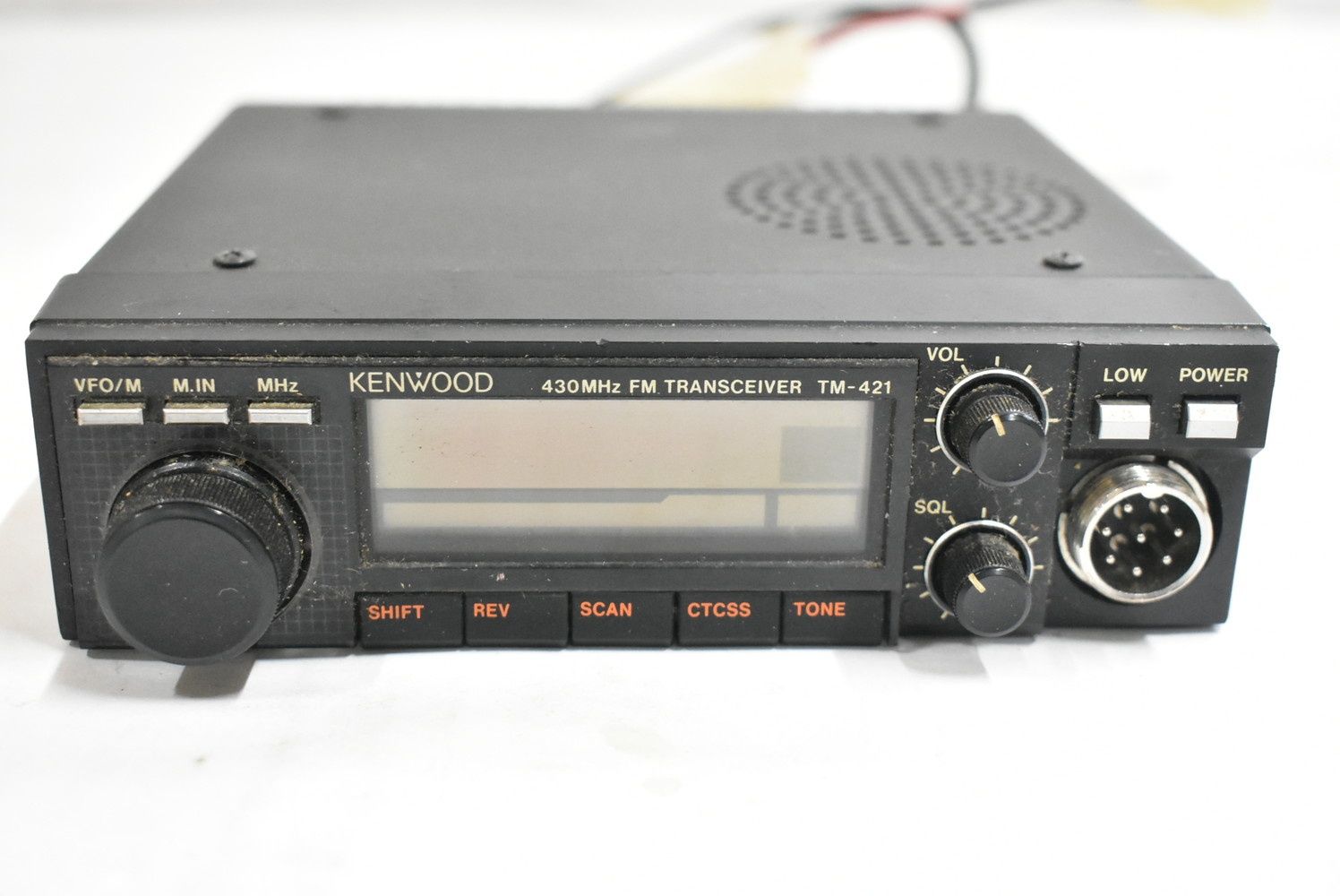 現状品 KENWOOD TM-421 トランシーバー FM 430MHz アマチュア 無線機