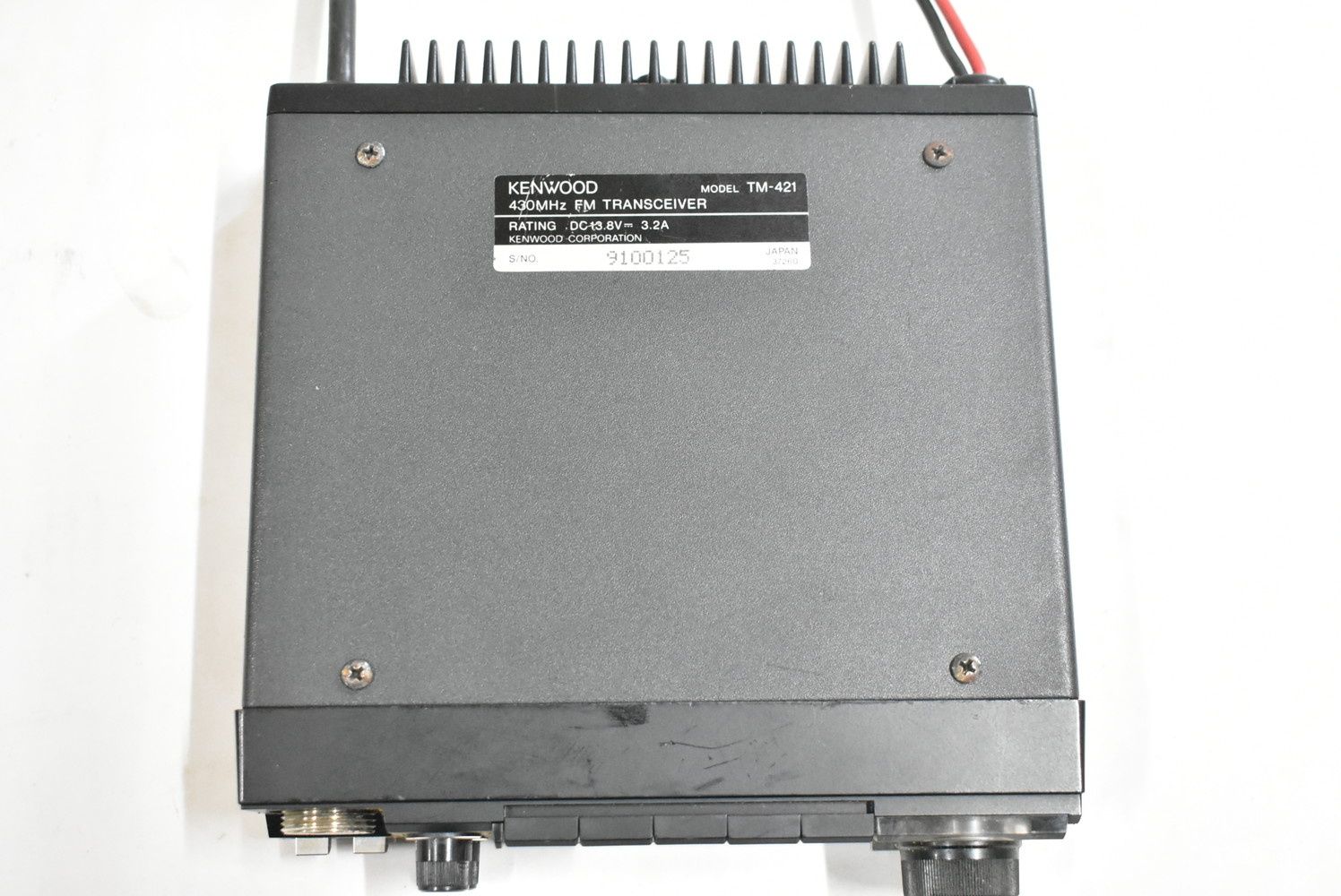 現状品 KENWOOD TM-421 トランシーバー FM 430MHz アマチュア 無線機