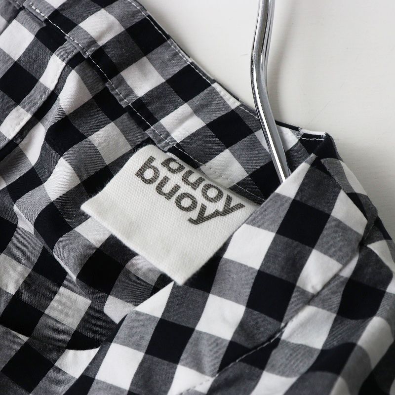 人気 2023AW ブイ buoybuoy アンビデックス EDODAKI  スモックブラウス F｜ブラック トップス 長袖【2400014914719】 人気 2023AW ブイ buoybuoy アンビデックス EDODAKI スモックブラウス