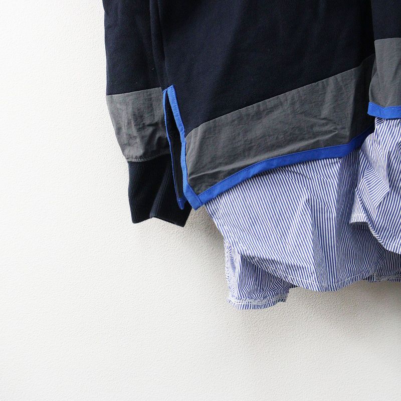 ナゴンスタンス nagonstans Brushed Sweat Combi レイヤードPO M 