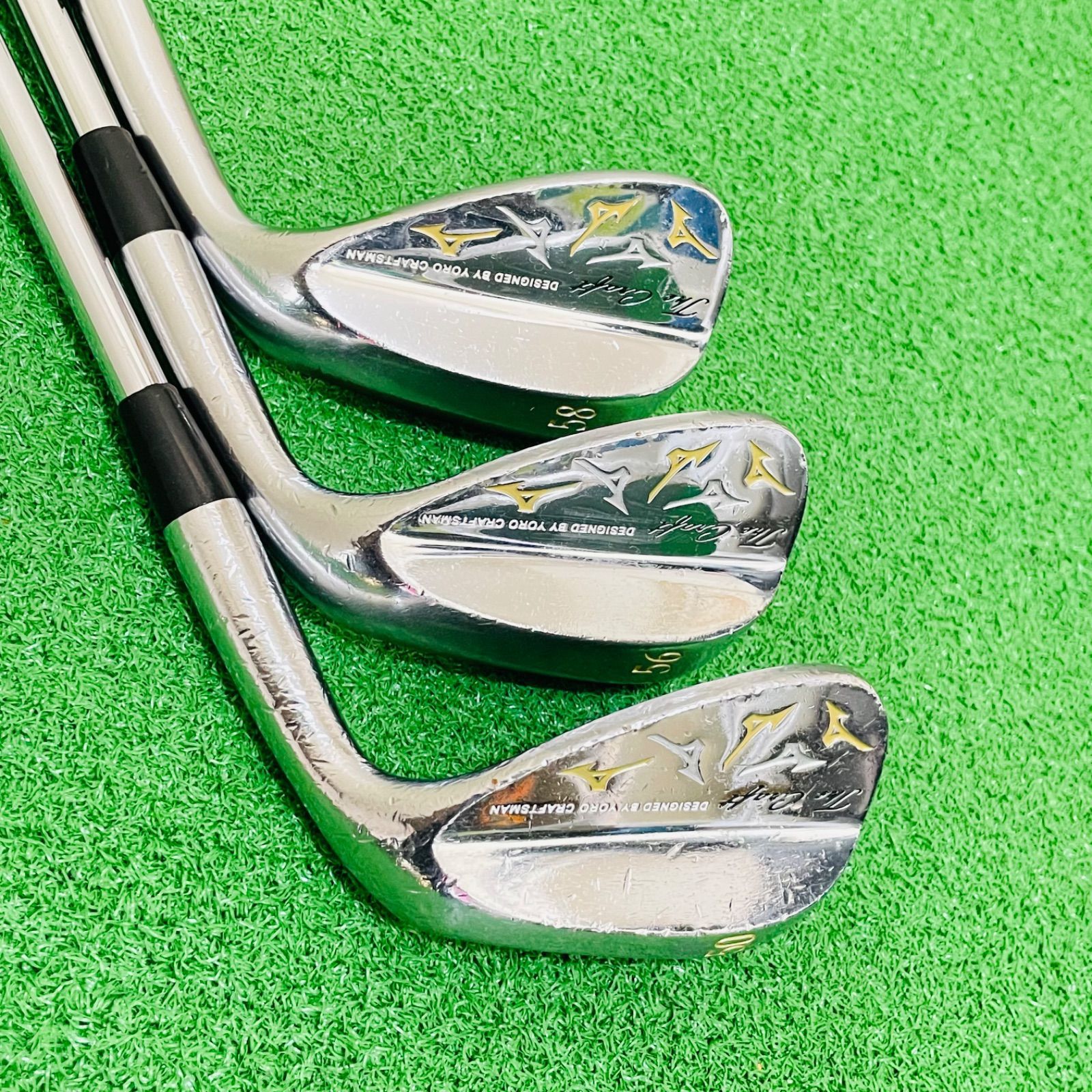 9955 MIZUNO The Craft ミズノ ウェッジ 50 56 58 Dynamic Gold 