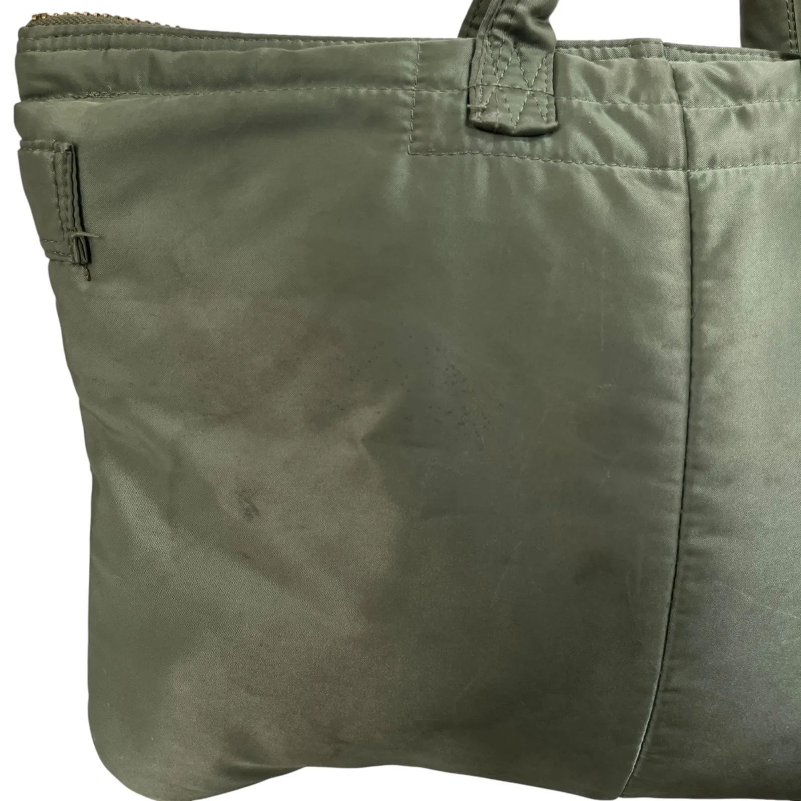 未使用品 ポーター タンカーショートヘルメットバッグオリーブグリーン バッグ TANKER SHORT HELMET BAG-タンカーショートヘルメットバッグ-PORTER