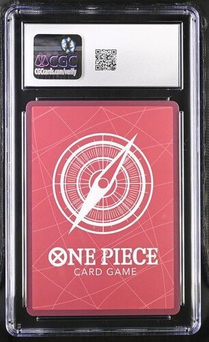 CGC10 PSA10相当 モンキー・D・ルフィ OP13-001 L 一番くじ プロモ 