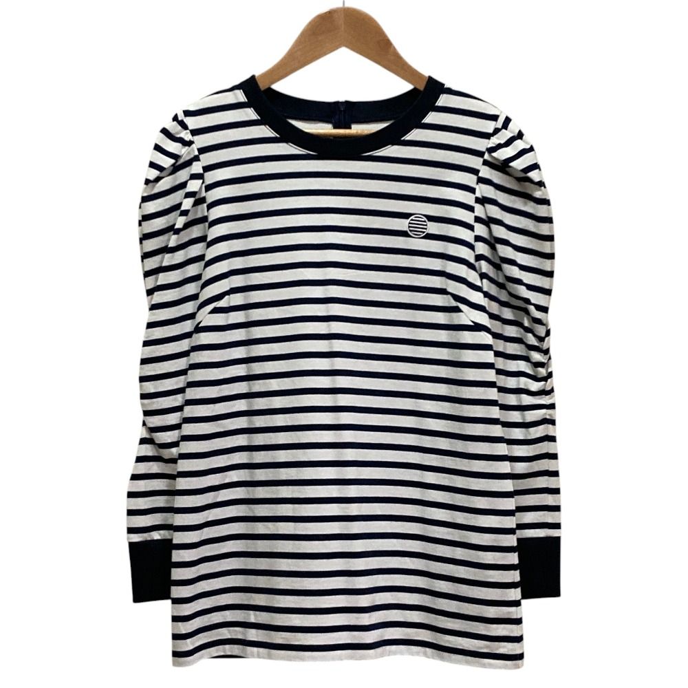 ボーダーズアットバルコニー限定 GRACE SHOULDER TEE BORDERS at BALCONY - ボーダーズアットバルコニー GRACE SHOULDER