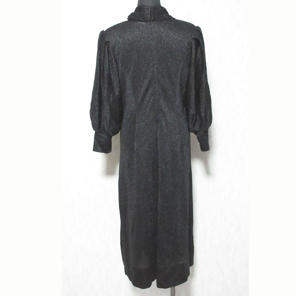 斎藤都世子サイトウトヨコ豪華ロングドレス（株）みやこ編物【117】 美品 TOYOKO SAITO 斎藤都世子 トヨコサイトウ タートルネック ニット
