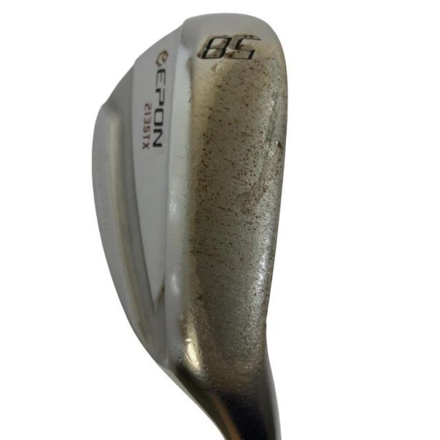 中古】 エポンゴルフ株式会社 EPON 213STX(メッキ) 58° ウェッジ WG