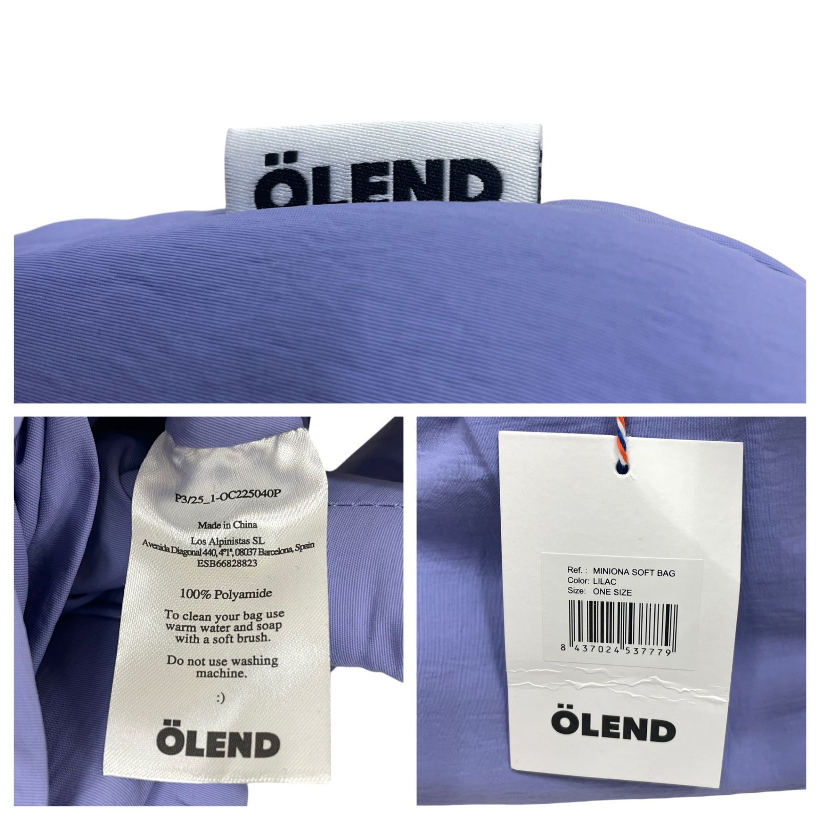 OLEND (オレンド) MINI ONA SOFT BAG ミニオナソフトバッグ ショルダー 