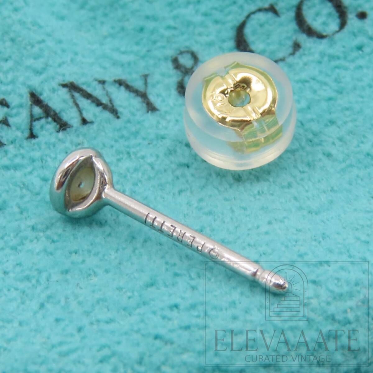 希少 美品 Tiffany&Co. ティファニー プラチナ バイザヤード 1P 