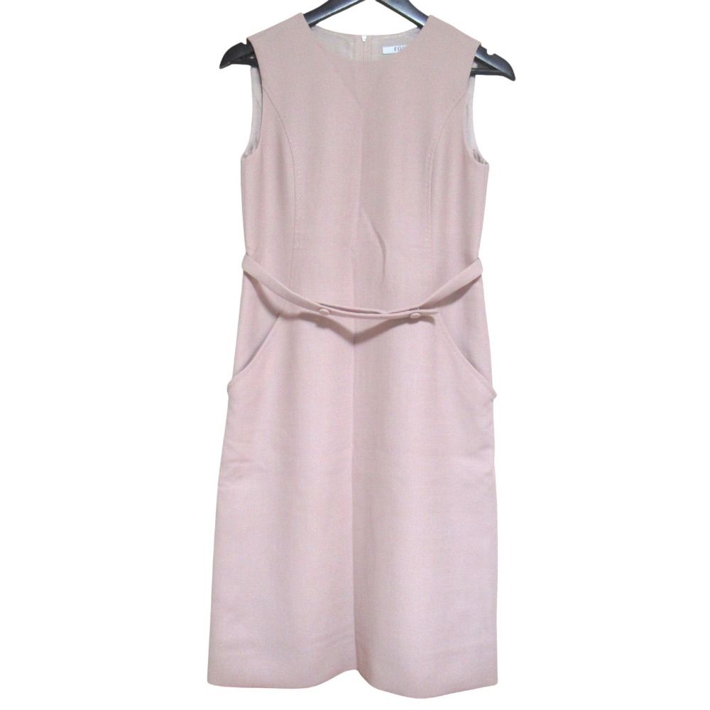 美品 FOXEY フォクシー CRESCENT ひざ丈 ノースリーブ ドレス 美品 FOXEY フォクシー CRESCENT ひざ丈 ノースリーブ ドレス