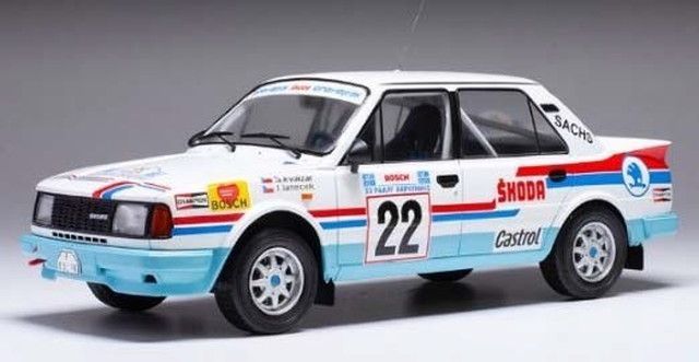 新品 IXO MODELS 1/18 シュコダ 130LR 1986年アクロポリスラリー #22 S