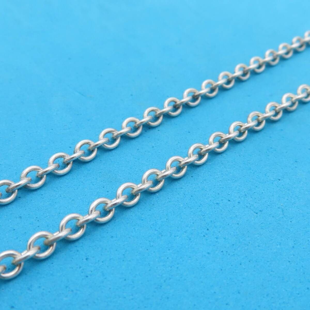 ティファニー ミディアム チェーン シルバー ネックレス 46cm MH90 