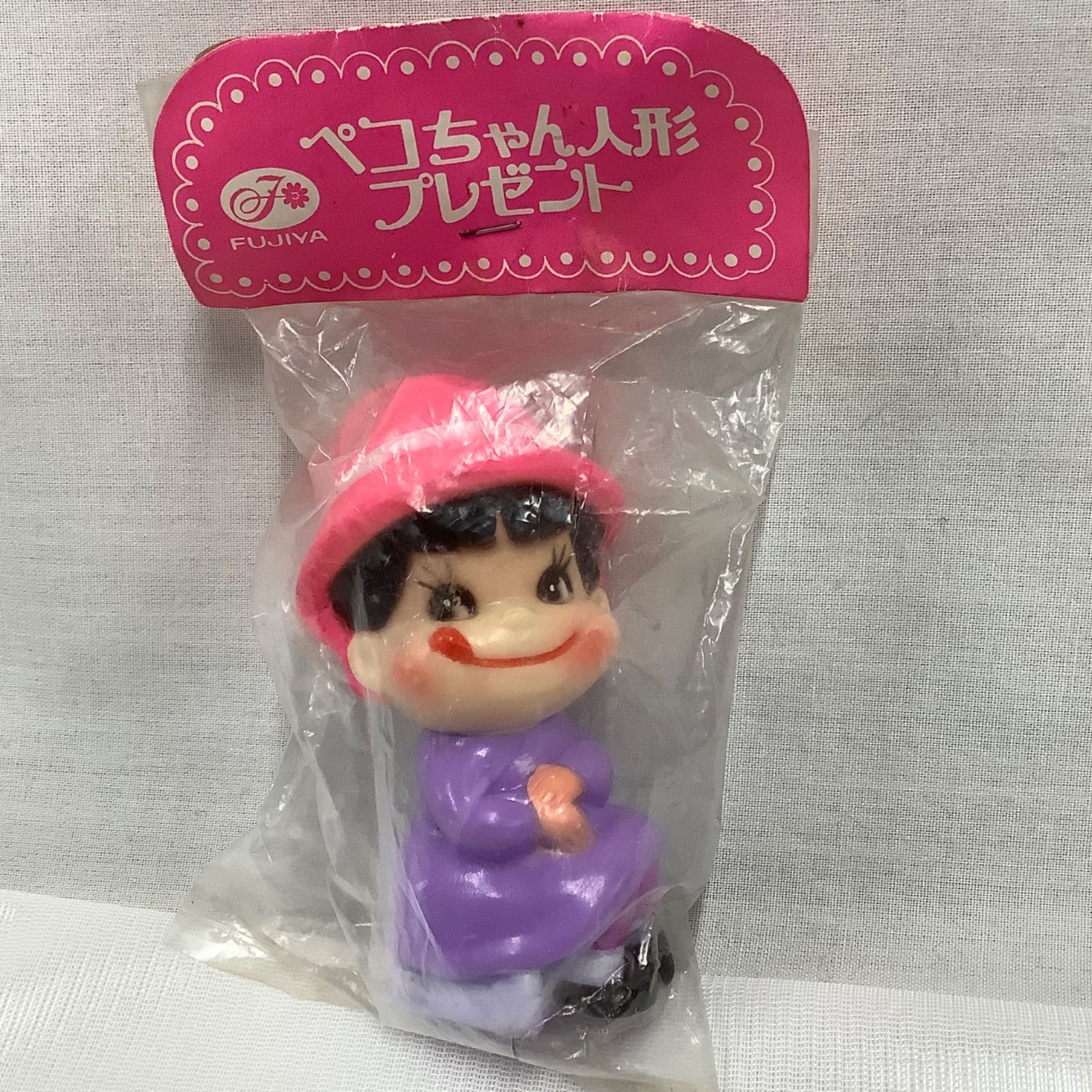（値下）初代　ペコちゃん　年代物　2体 ペコちゃん 首振り人形のYahoo!オークション(旧ヤフオク!)の相場・価格